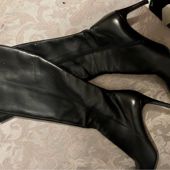 Coach Gina Boots brown Heel - Picture 1 of 6